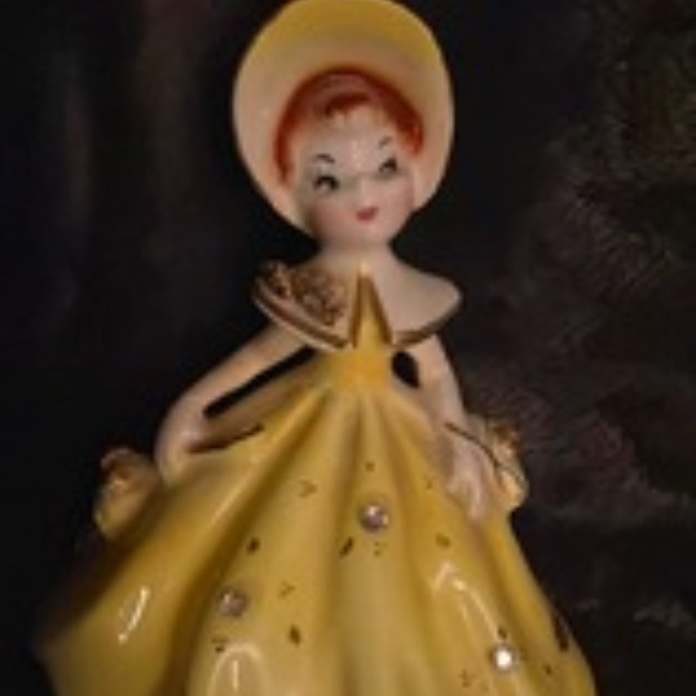 Vintage Ensco Golden Girl Figure